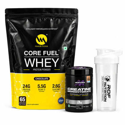 Corefuel whey protein + creatine combo shaker free